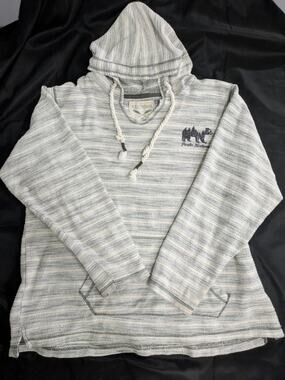 Us vintage Pacific Northwest striped graphic hoodie men's size XL